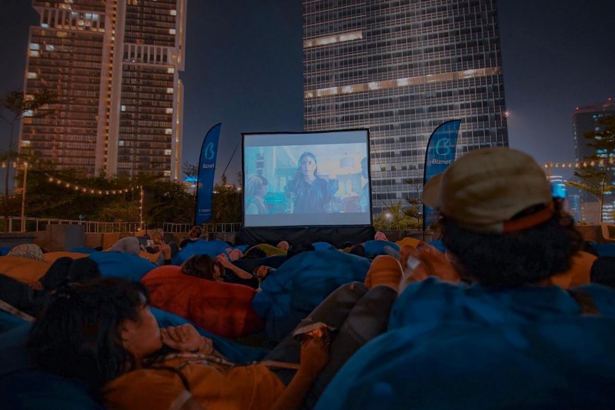 Suasana Misbar Cinema di salah satu gedung pencakar langit Jakarta